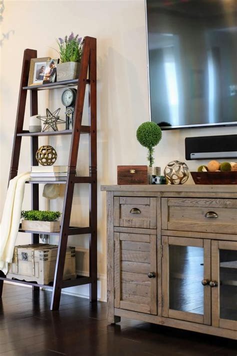 Farmhouse Ladder Shelf Decor | For the Home | Ladder shelf ... Discover corner shelves on amazon.com at a great price.