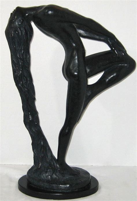 Austin Productions Inc Resin Sculpture Nide Woman Leaning Forward