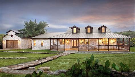 Exterior Austin Custom Home Builder Dearth Design Ranch House