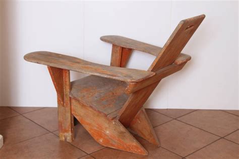 The westport is undeniably the most iconic american outdoor lounge chair and the original design that spawned countless varieties all based on that 11 piece design statement. Constructivist Westport Adirondack Lounge Chair, Early ...