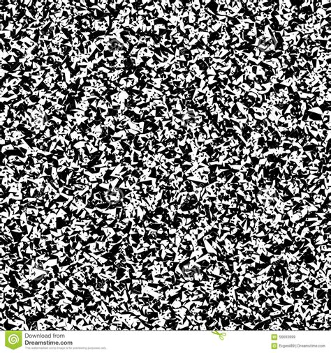 White Noise Black And White Pattern Stock Vector - Image: 56693899