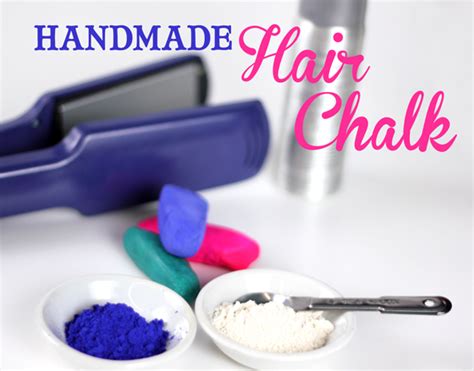 Make Your Own Hair Chalk