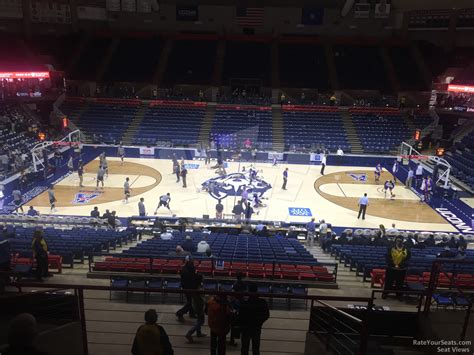 This pavilion has been hosted big east women's basketball tournaments five times since its inception. Gampel Pavilion Section 221 - RateYourSeats.com