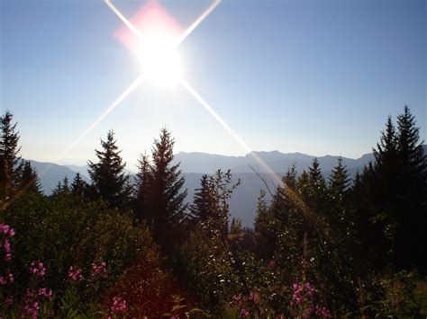 Sunset In The Alps Alps Vacation Mountains Sunset Natural Landmarks