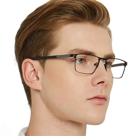Hot Sale Products Optical Glasses Rectangular Eyeglasses Frames Metal Eye Wear For Women And Men