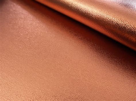 Textured Metallic Mylar In Copper Bandj Fabrics
