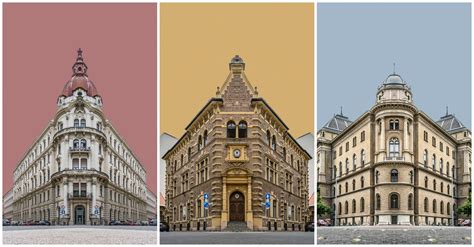 Zsolt Hlinkas Photo Collages Portray The Buildings Of Budapest In