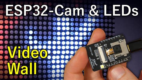 Esp32 Cam Programmer And Led Wall Effects Youtube