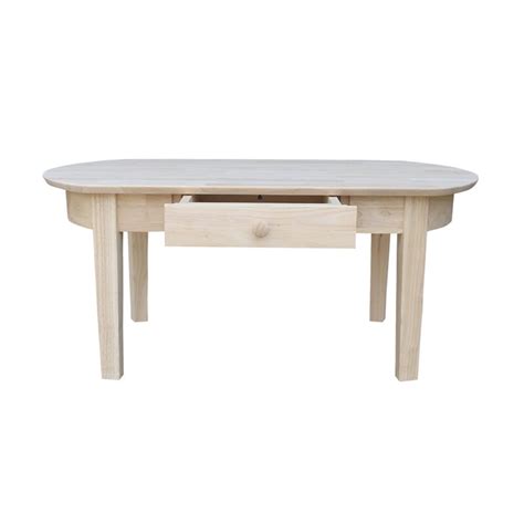 Shop our benchmade line of solid wood coffee tables and have it custom made to your exact specifications. International Concepts Unfinished Wood Philips Coffee ...