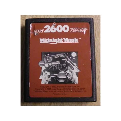 Atari 2600 Midnight Magic Cartridge Obriens Retro And Vintage