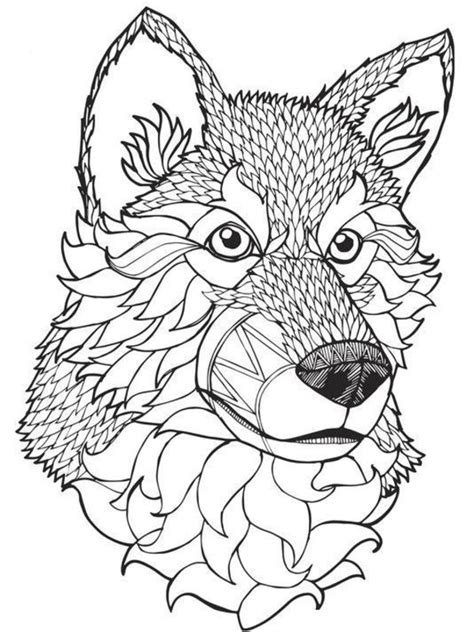 Europäischer wolf canis lupus lupus wildland stiftung bayern. Ausmalbilder für erwachsene: Wolf zum ausdrucken ...