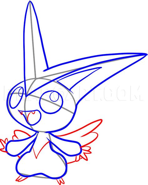 How To Draw Victini By Dawn