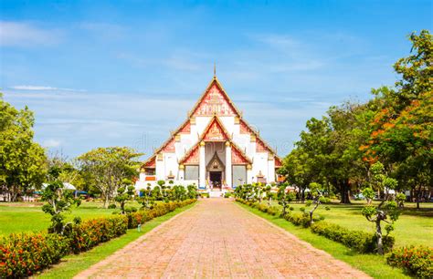 Great Palace Buddhist Temple In Bangkok Thailand Stock Image Image