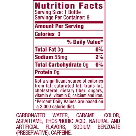 Reward yourself with dr pepper's unique blend of 23 flavors. 12 Oz Doctor Pepper Nutrition Facts - bapyaw