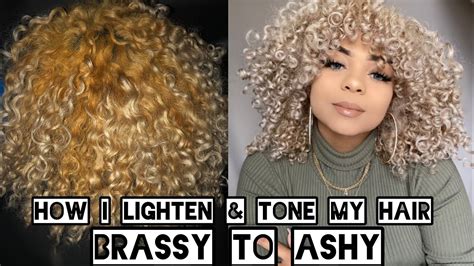How To Bleach Curly Hair At Home Part 1 Wella Toners Curly Glorii Youtube