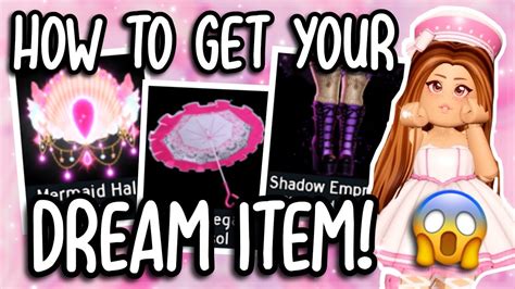 Easy How To Get Your Dream Item In Royale High😱 Best Tips When