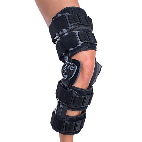 Donjoy Trom Advanced Locking Knee Brace Knee Supports And Knee Braces Firstaid4sport
