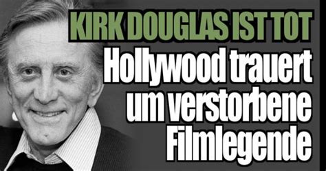 Erst im alter von 80 erhielt er den oscar für sein lebenswerk, für das er 1988 auch mit der goldenen kamera im damals noch geteilten berlin geehrt wurde. Kirk Douglas tot: Hollywoodlegende im Alter von 103 ...