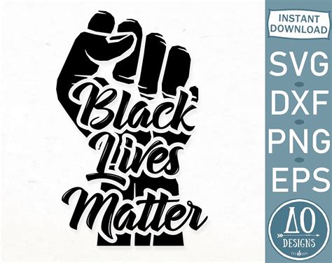 Black Lives Matter Svg Blm Svg Black History Svg Juneteenth Etsy