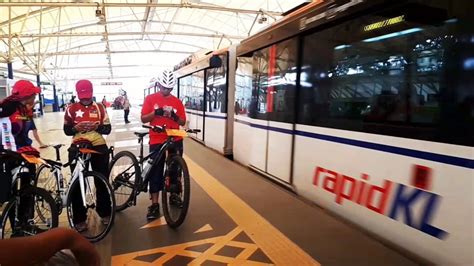 This station is used by many sports fans due to its proximity to the kl sports city. Prasarana Bicycle Test Ride Part 3 | LRT Bukit Jalil to ...