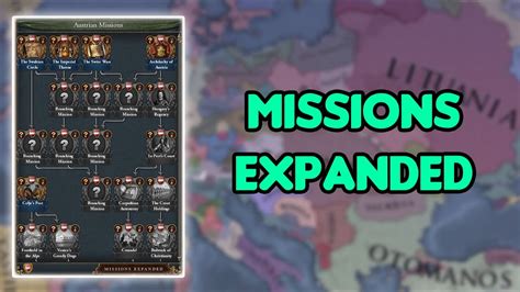 MISSIONS EXPANDED MODS EUROPA UNIVERSALIS EU YouTube
