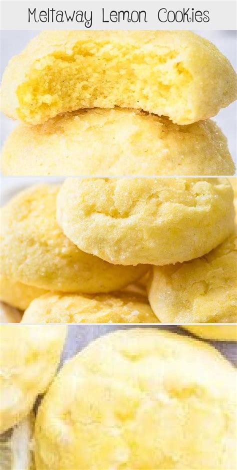 They're a dairy free version of an old fashioned buttery, shortbread cookie. Lemon cookies made with cream cheese are tender, light as ...