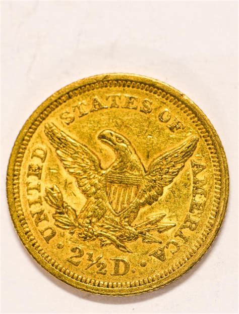 1851 United States Liberty Head Gold 2 12
