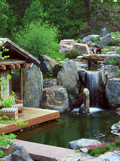 Collection by sandy powell • last updated 3 days ago. 75 Relaxing Garden And Backyard Waterfalls - DigsDigs