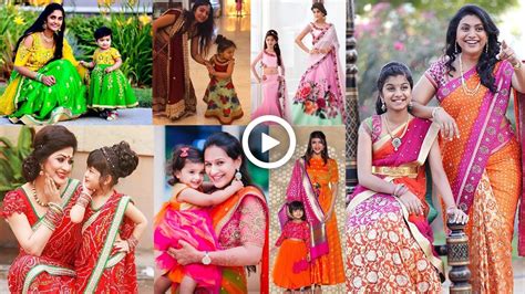 matching mom daughter indian outfits indian wedding outfits for mother and daughter ksk