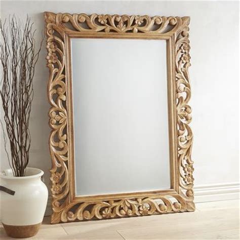 Check spelling or type a new query. Brown Floral Carved Mirror | Wooden mirror frame, Carved ...