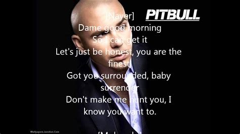 Pitbull Suavementelyrics New Song 2011 Youtube