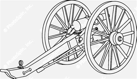 Civil War Cannon Drawing At Getdrawings Free Download