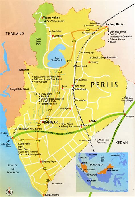 Travel via kuala perlis is the cheapest way to get from langkawi to penang. Peta Negeri Di Malaysia - JIWAROSAK.COM