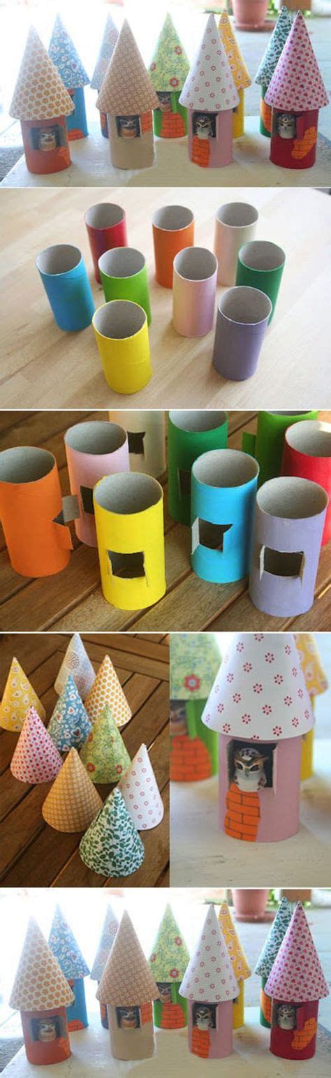 40 Best Cardboard Rolls Ideas Cardboard Rolls Crafts For Kids Paper