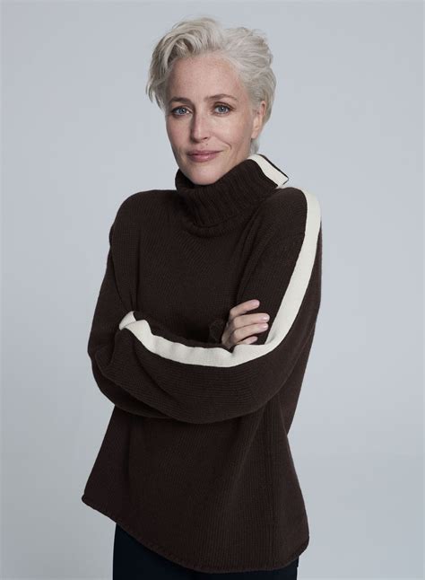 gillian anderson has created her first clothing collection gillian