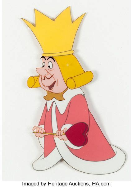 The King Of Hearts ~ Animation Artproduction Cel Alice In