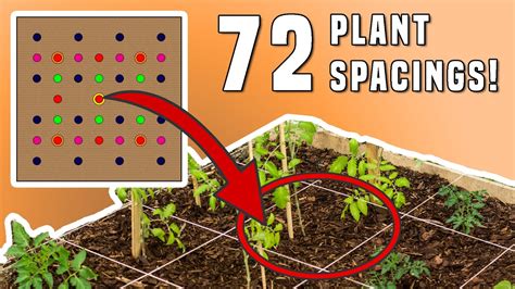 An electrician needs 3 rolls of electrical wire to wire each room in a house. Square Foot Gardening PLANT SPACING (TEMPLATE Chart FOR 72 ...