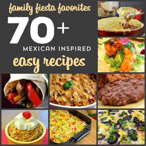 From luscious queso dips to guacamoles, these mexican recipes will knock their socks off! Easy Mexican Inspired Recipes - Recipes That Crock!