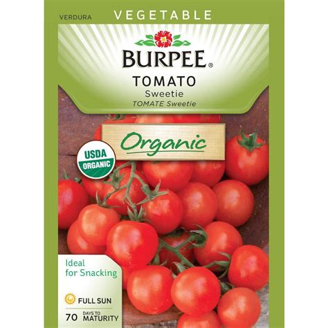 Burpee Organic Tomato Sweetie Seed 61138 The Home Depot