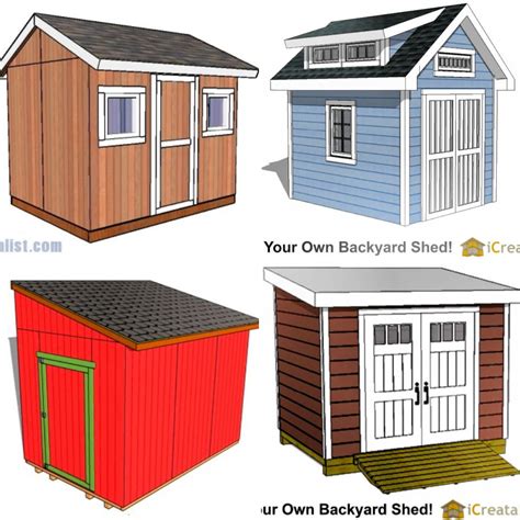 Easy Shed Base Get Photo Plans To Build A 8x10 Shed
