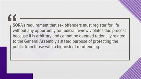 south carolina s lifelong sex offender registry isn t legal court says youtube