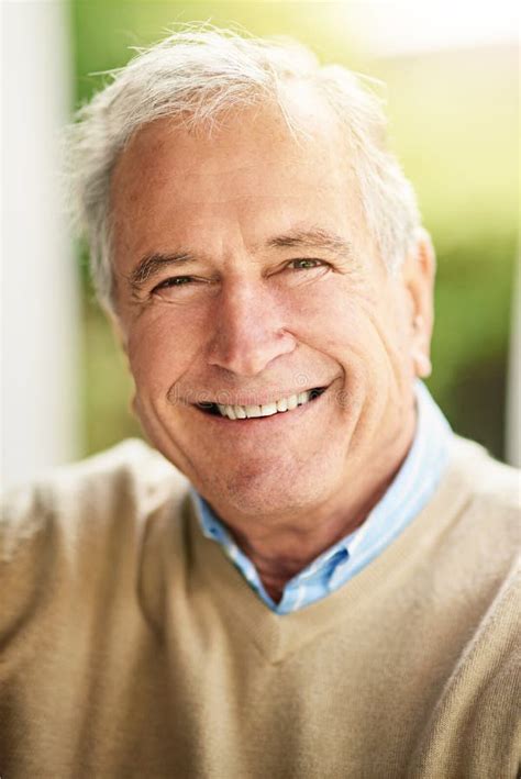 Theres So Much To Smile About Portrait Of A Happy Senior Man Standing