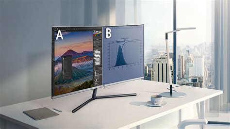 Samsung 32 4k Uhd 4 Gtg Ms Curved Monitor With Amd Free Sync