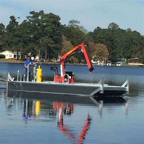 Custom Built Barges For Sale Small Work Barges Aluminum Barges