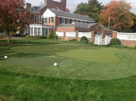 Residential Putting Green Turf New York Elite Synthetic Surfaces