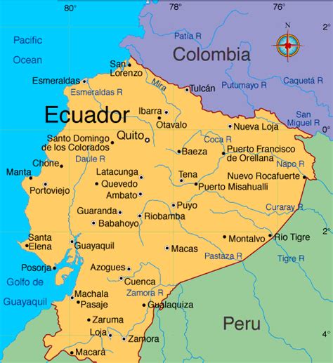 Map Of Quito Ecuador South America Maps Map Pictures