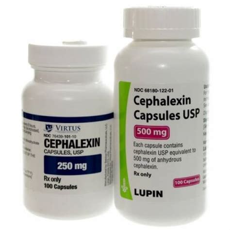 Cephalexin Keflex 250mg Or 500mg Capsules Petpharmcanada