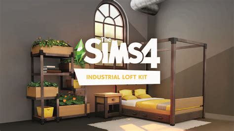The Sims 4 Industrial Loft Kit The Sim Architect