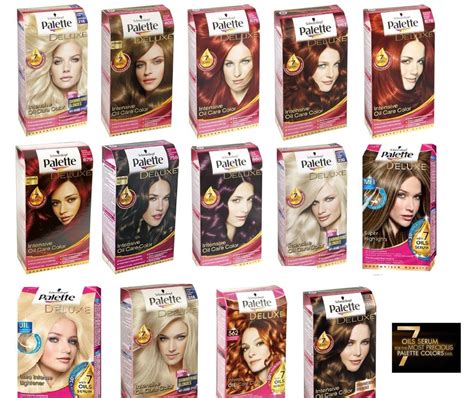 Buy Schwarzkopf Palette Deluxe Hair Dye*The first Palette ...