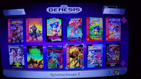 Sega Genesis Mini Modded New List Of Games Youtube